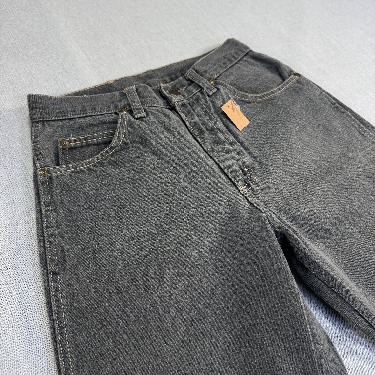 80s LEE ブラックデニム talon 200-0202 USA製 ビンテージ pa-00022