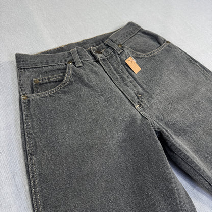 80s LEE ブラックデニム talon 200-0202 USA製 ビンテージ pa-00022