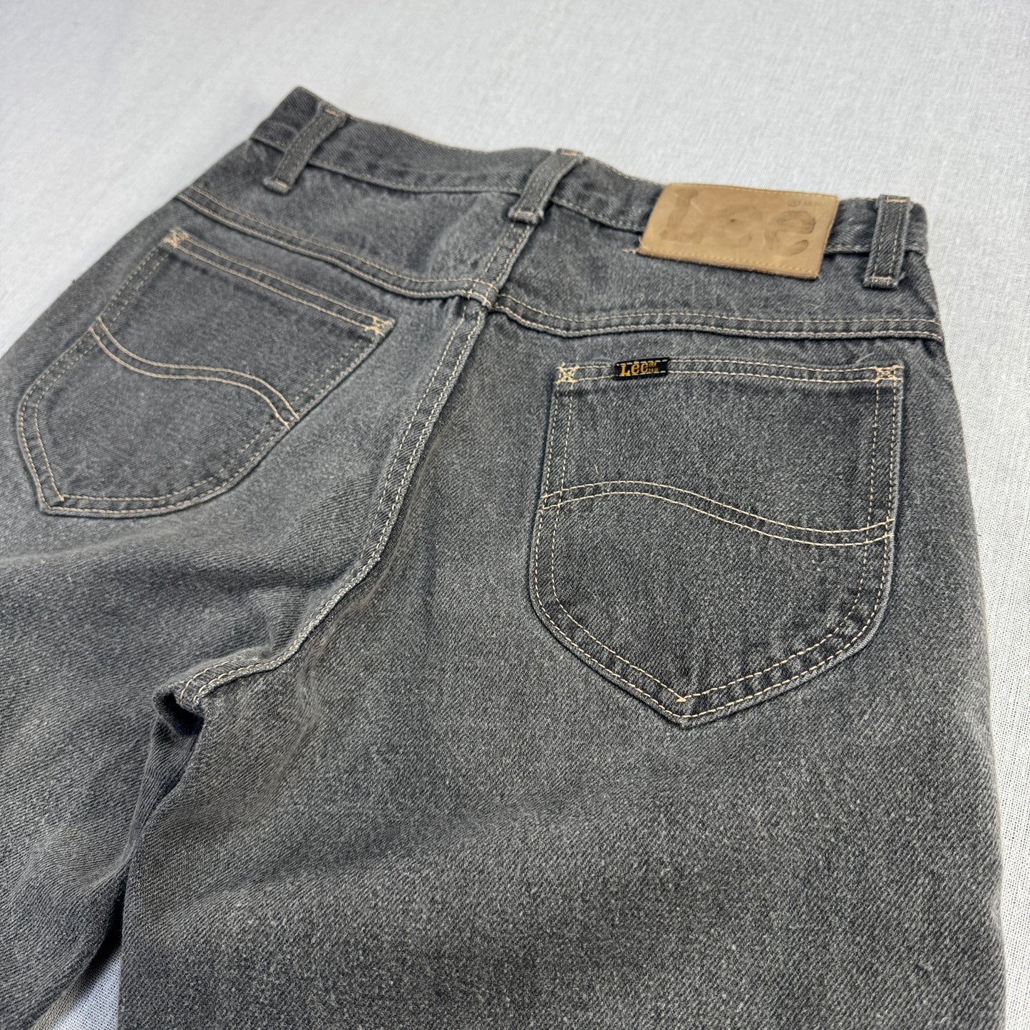 80s LEE ブラックデニム talon 200-0202 USA製 ビンテージ pa-00022