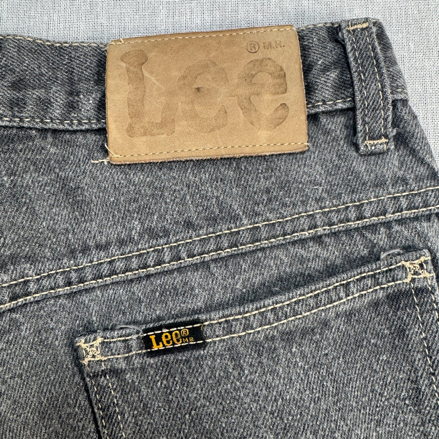 80s LEE ブラックデニム talon 200-0202 USA製 ビンテージ pa-00022