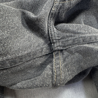 80s LEE ブラックデニム talon 200-0202 USA製 ビンテージ pa-00022