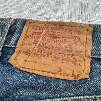 80s リーバイス levi's 501 W44 ハチマル USA製 ボタン裏501 ナイロンフット pa-00018