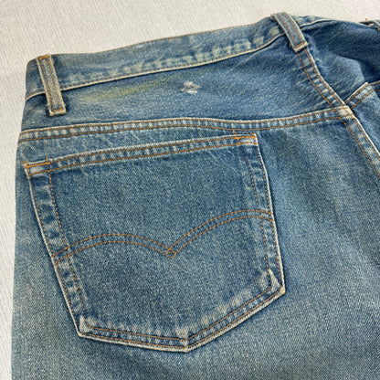 80s リーバイス levi's 501 W44 ハチマル USA製 ボタン裏501 ナイロンフット pa-00018