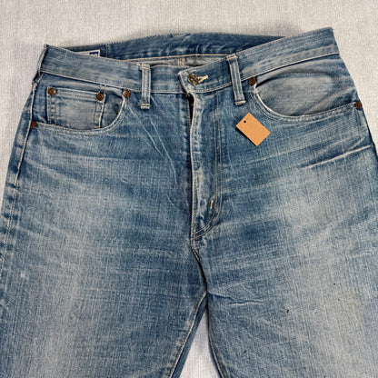 60s EDWIN エドウィン W33 ビンテージ デニム USA製 pa-00016