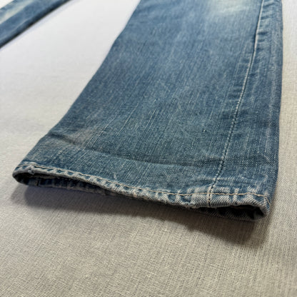 60s EDWIN エドウィン W33 ビンテージ デニム USA製 pa-00016