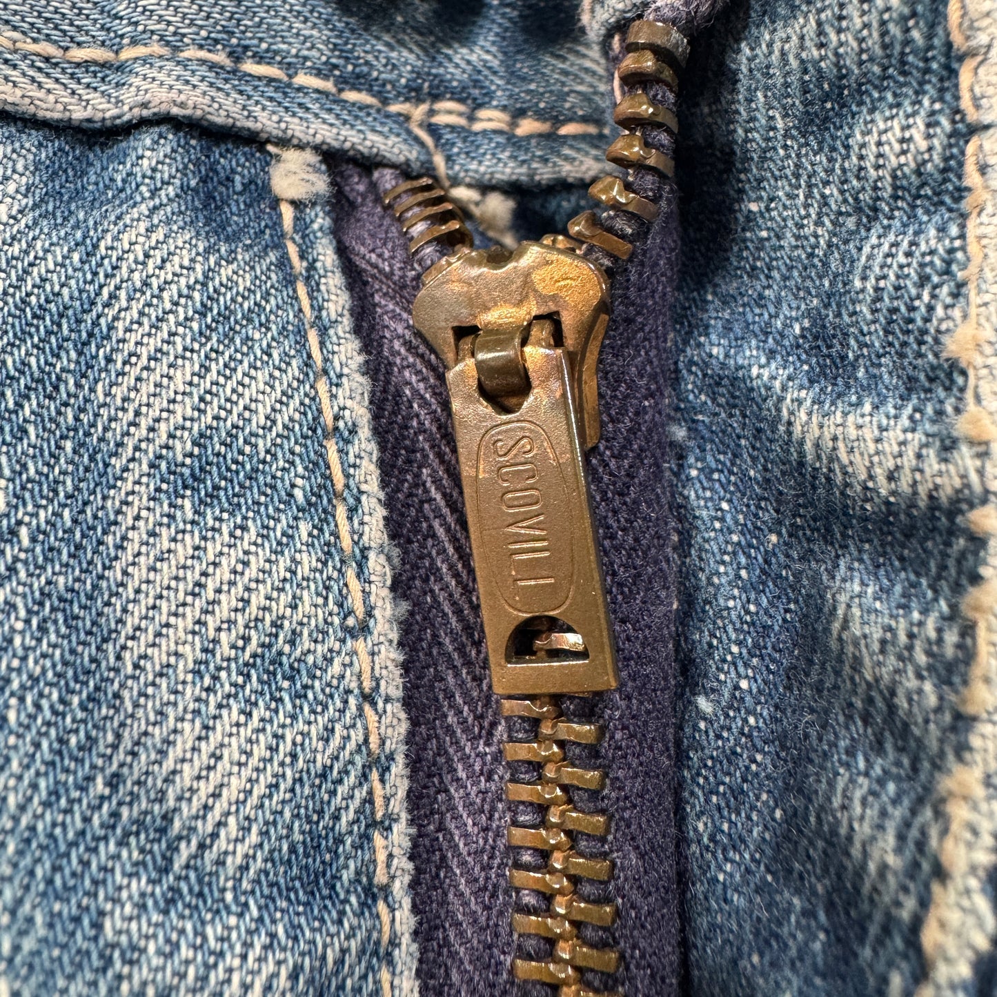 60s EDWIN エドウィン W33 ビンテージ デニム USA製 pa-00016