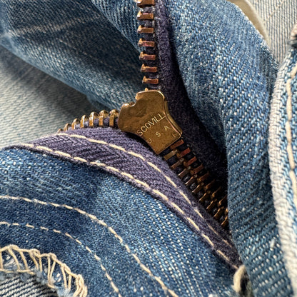 60s EDWIN エドウィン W33 ビンテージ デニム USA製 pa-00016