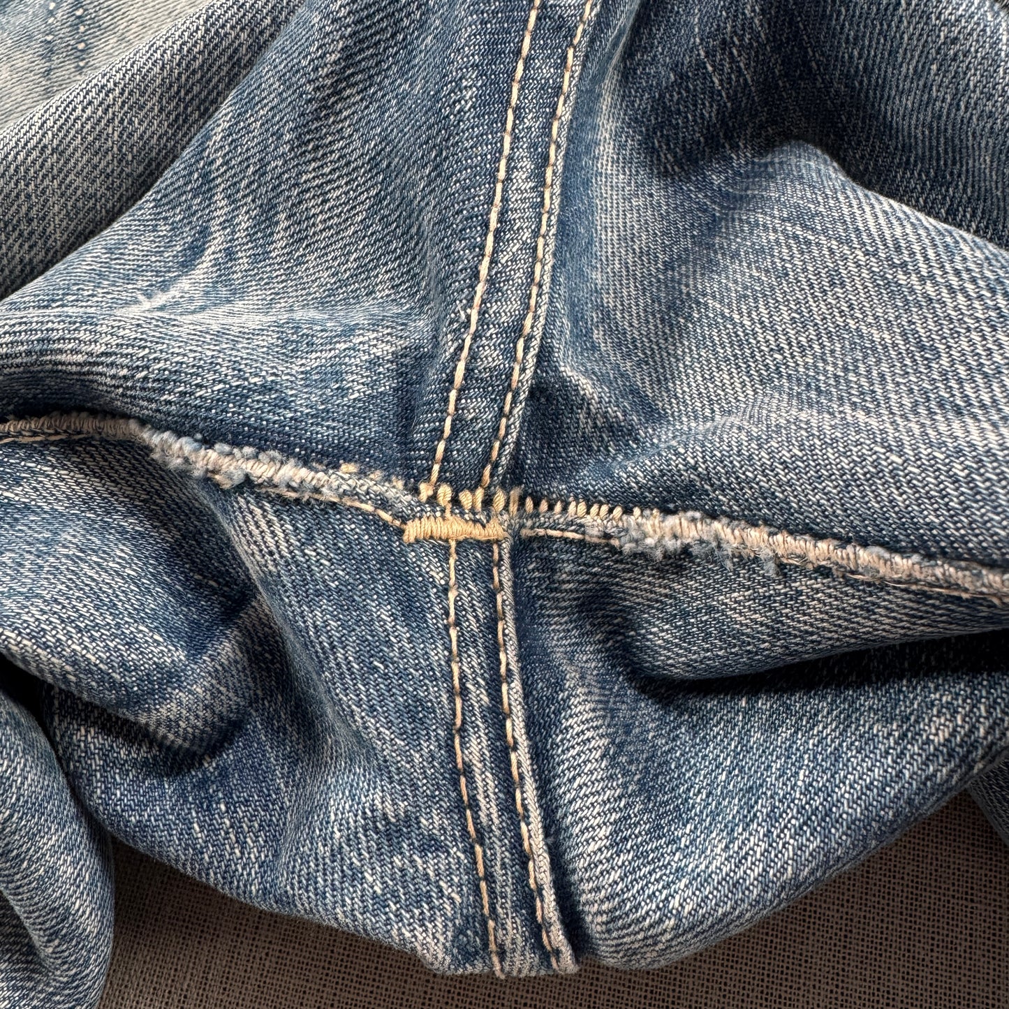 60s EDWIN エドウィン W33 ビンテージ デニム USA製 pa-00016