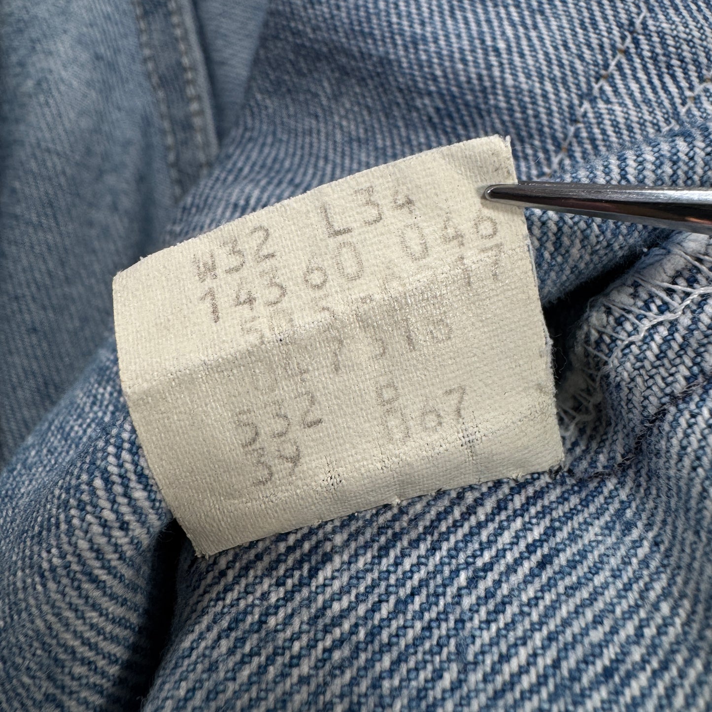 80s 87年製 リーバイス levi's 505 ハチマル USA製 ナイロンフット pa-00006