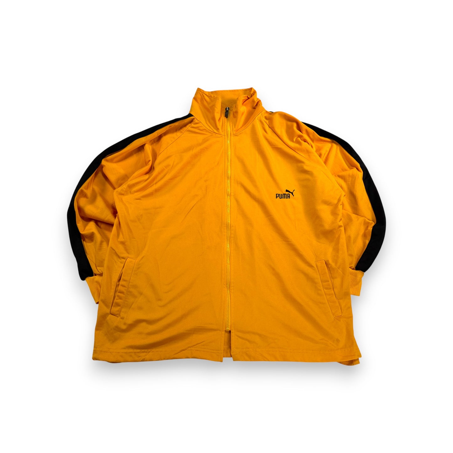 90s PUMA プーマ セットアップ トラックジャケット イエロー 上下セット pa-00004