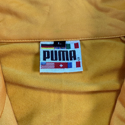 90s PUMA プーマ セットアップ トラックジャケット イエロー 上下セット pa-00004
