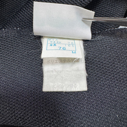 90s diadora ディアドラ トラックパンツ ブラック M ロベルトバッジョ y2k pa-00003