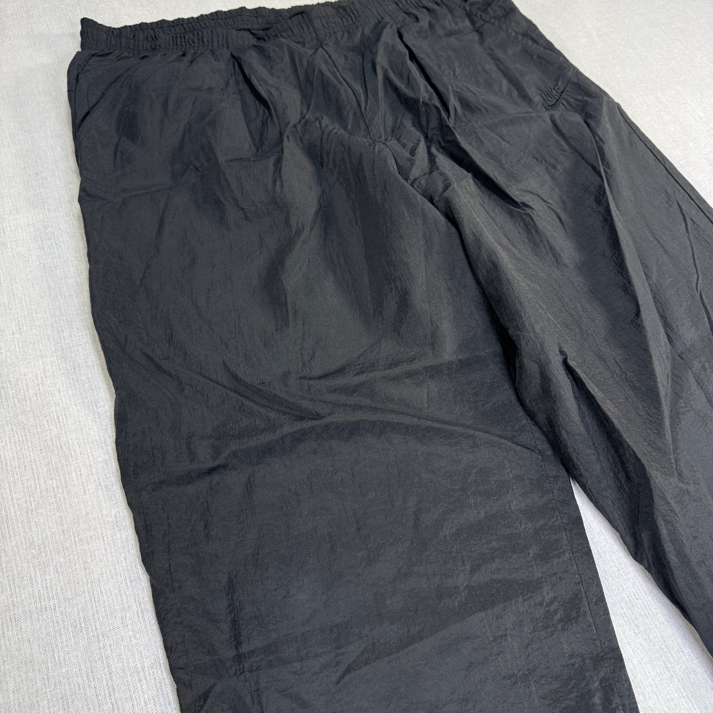 90s 00s ナイキ NIKE ナイロンパンツ ブラック M y2k pa-00002