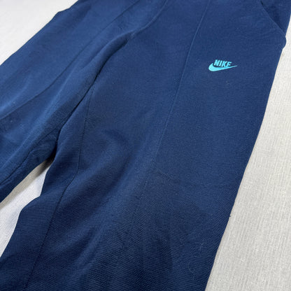 80s ナイキ NIKE トラックパンツ ネイビー L 日本製 pa-00001