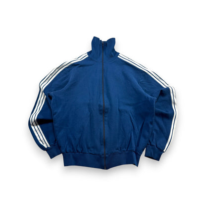 70s adidas アディダス トラックジャケット ネイビー マークなし 3号 ad-u-2505-069