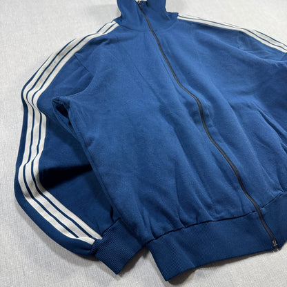 70s adidas アディダス トラックジャケット ネイビー マークなし 3号 ad-u-2505-069