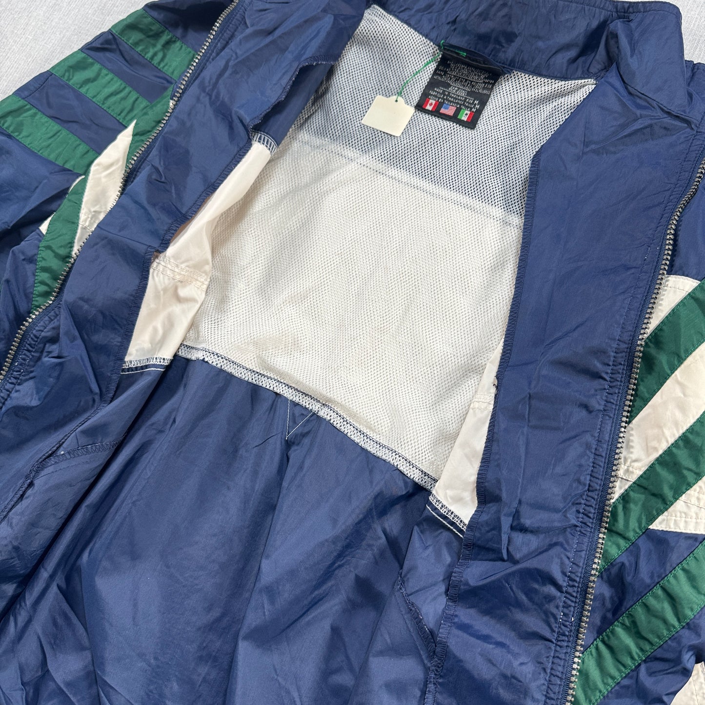 90s adidas アディダス ナイロンジャケット 常田大希 M 黒 ad-u-2505-067