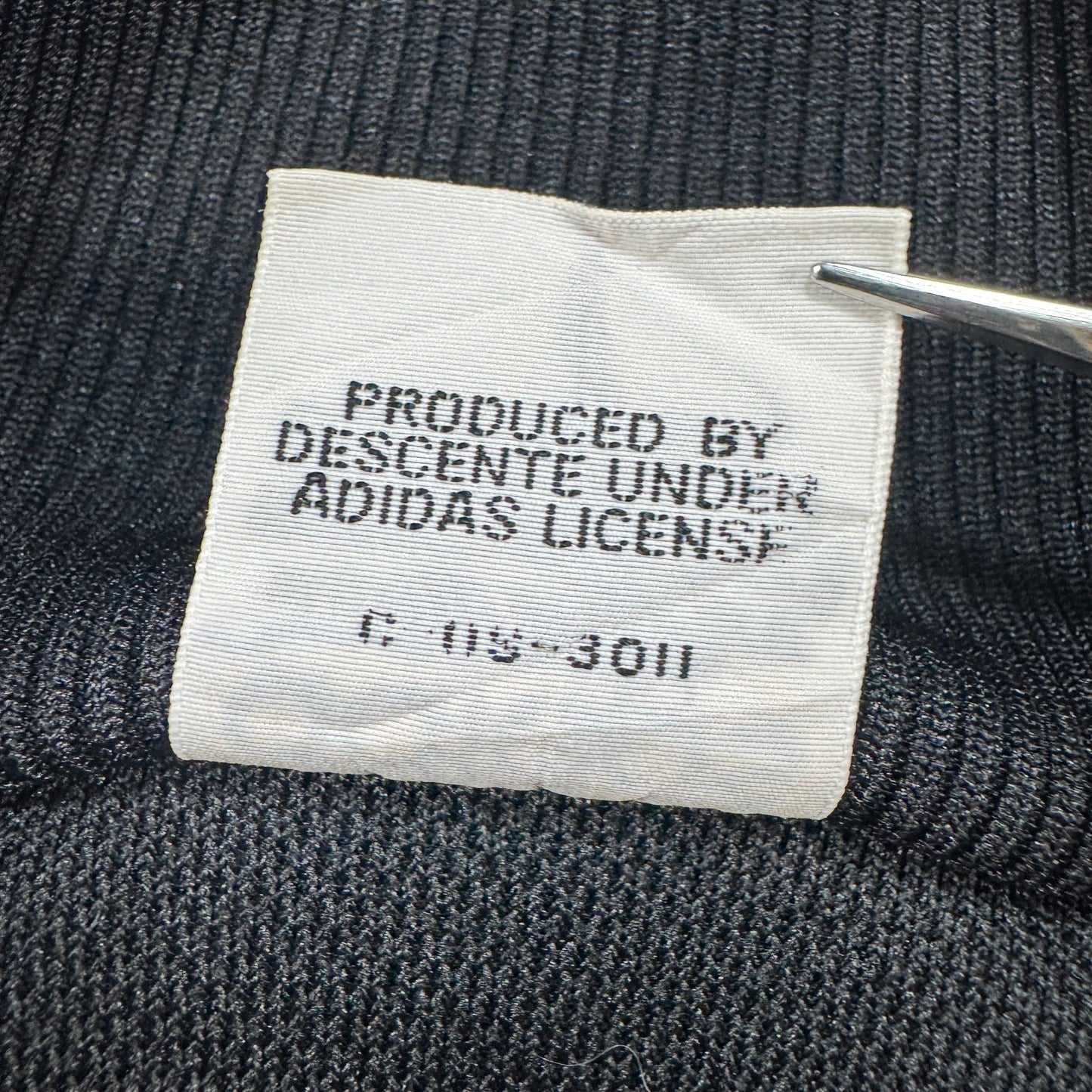 70s アディダス adidas トラックジャケット 黒 ゴールド  S ad-u-2505-062