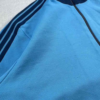 70s 80s adidas アディダス トラックジャケット 水色 1号 ad-u-2505-057