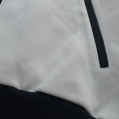 80s 90s アディダス adidas トラックジャケット パンダ 白 黒 L ad-u-2505-056