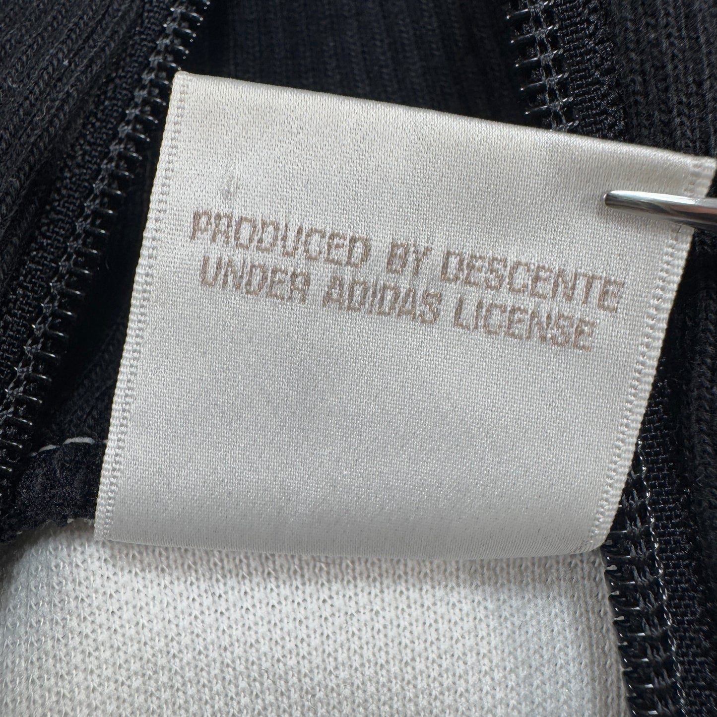 80s 90s アディダス adidas トラックジャケット パンダ 白 黒 L ad-u-2505-056