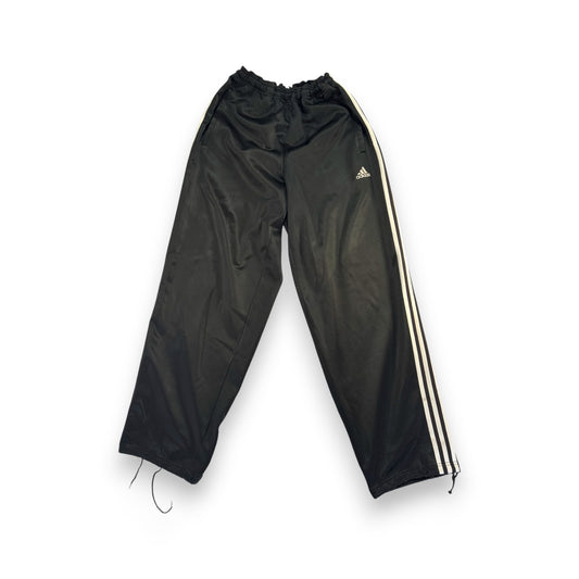 90s アディダス adidas トラックパンツ ブラック ポリエステル O ad-u-2505-054