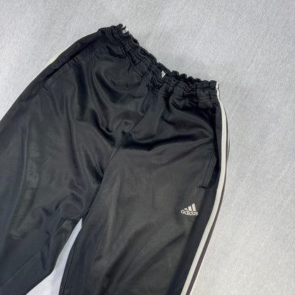 90s アディダス adidas トラックパンツ ブラック ポリエステル O ad-u-2505-054