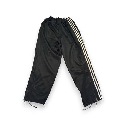 90s アディダス adidas トラックパンツ ブラック ポリエステル O ad-u-2505-054