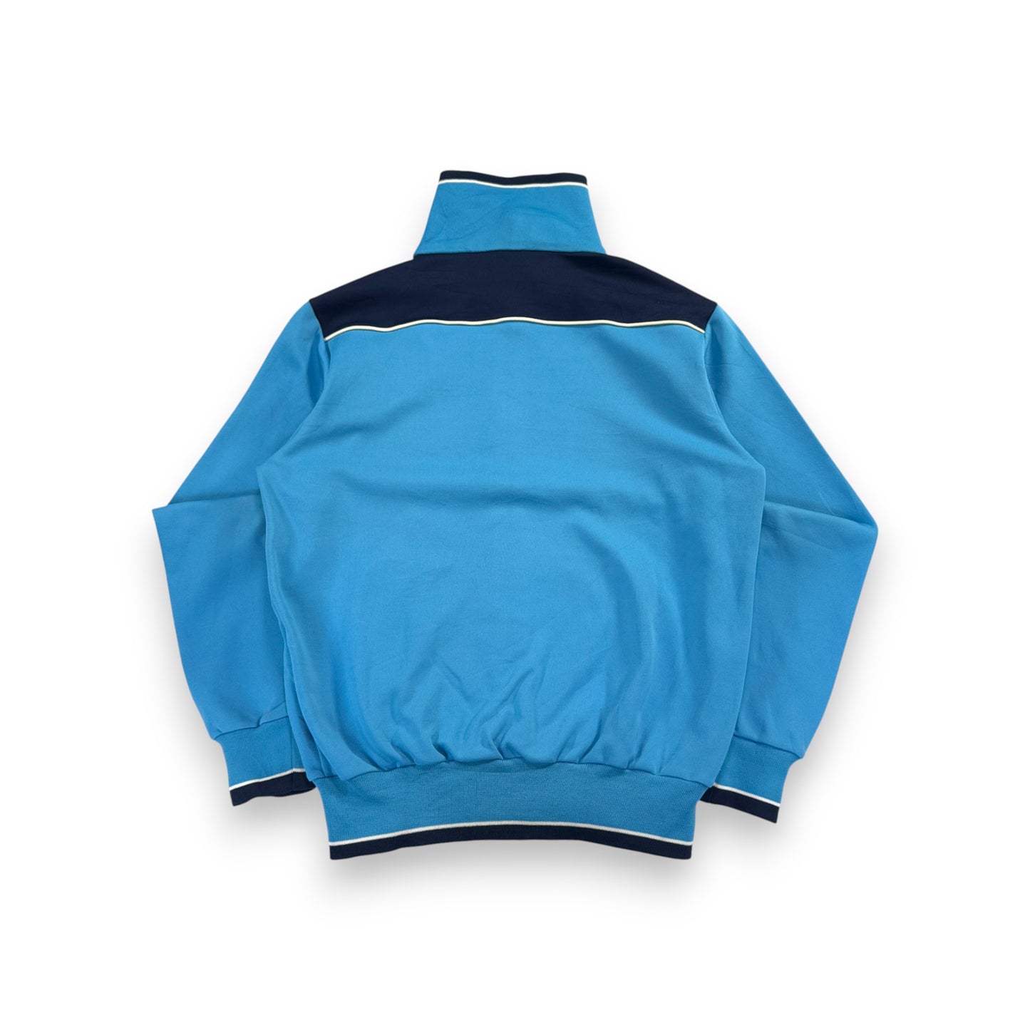 70s アディダス adidas トラックジャケット 水色 L 西ドイツ製 ad-u-2505-053