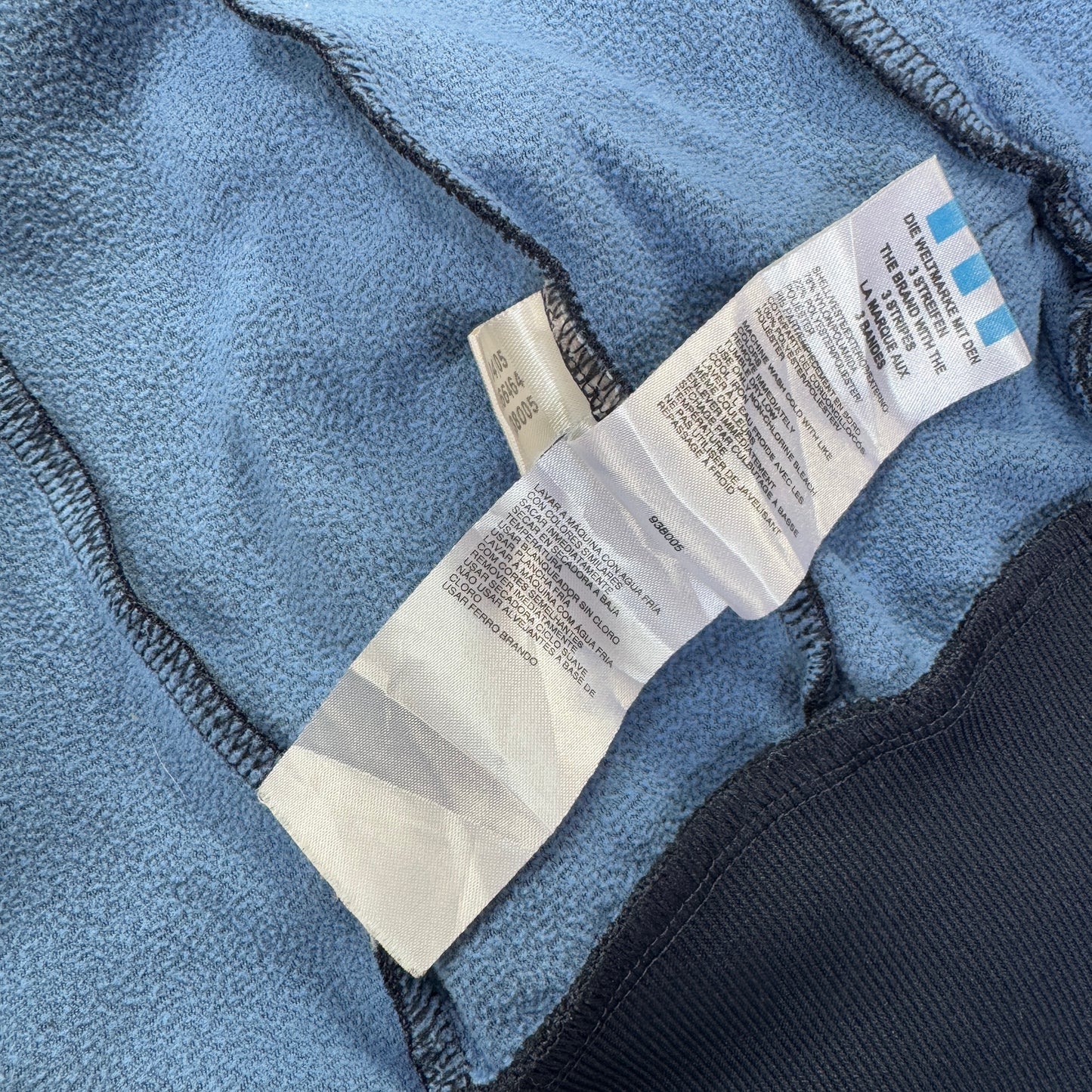 00s アディダス adidas  ATP トラックジャケット 黒 水色 M ad-u-2505-052