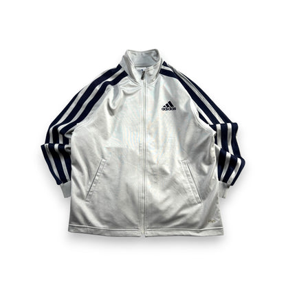 90s アディダス adidas トラックジャケット パフォーマンスロゴ グレー L ad-u-2505-050