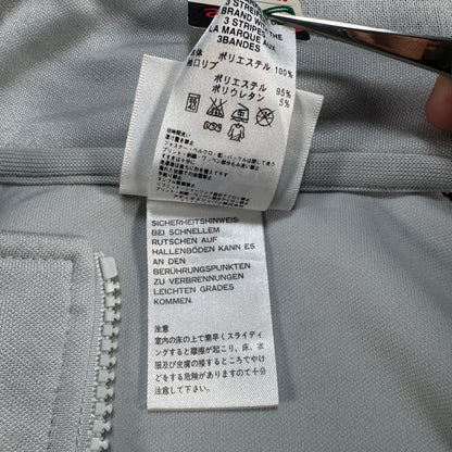 90s アディダス adidas トラックジャケット パフォーマンスロゴ グレー L ad-u-2505-050