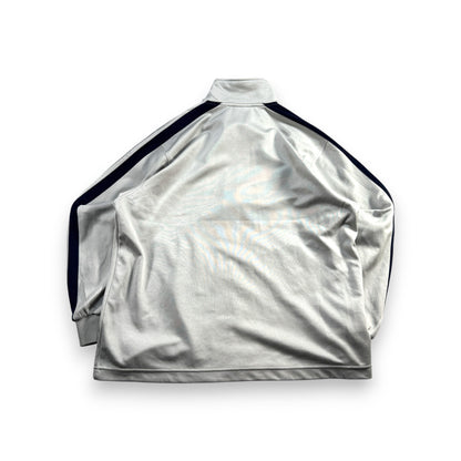 90s アディダス adidas トラックジャケット パフォーマンスロゴ グレー L ad-u-2505-050