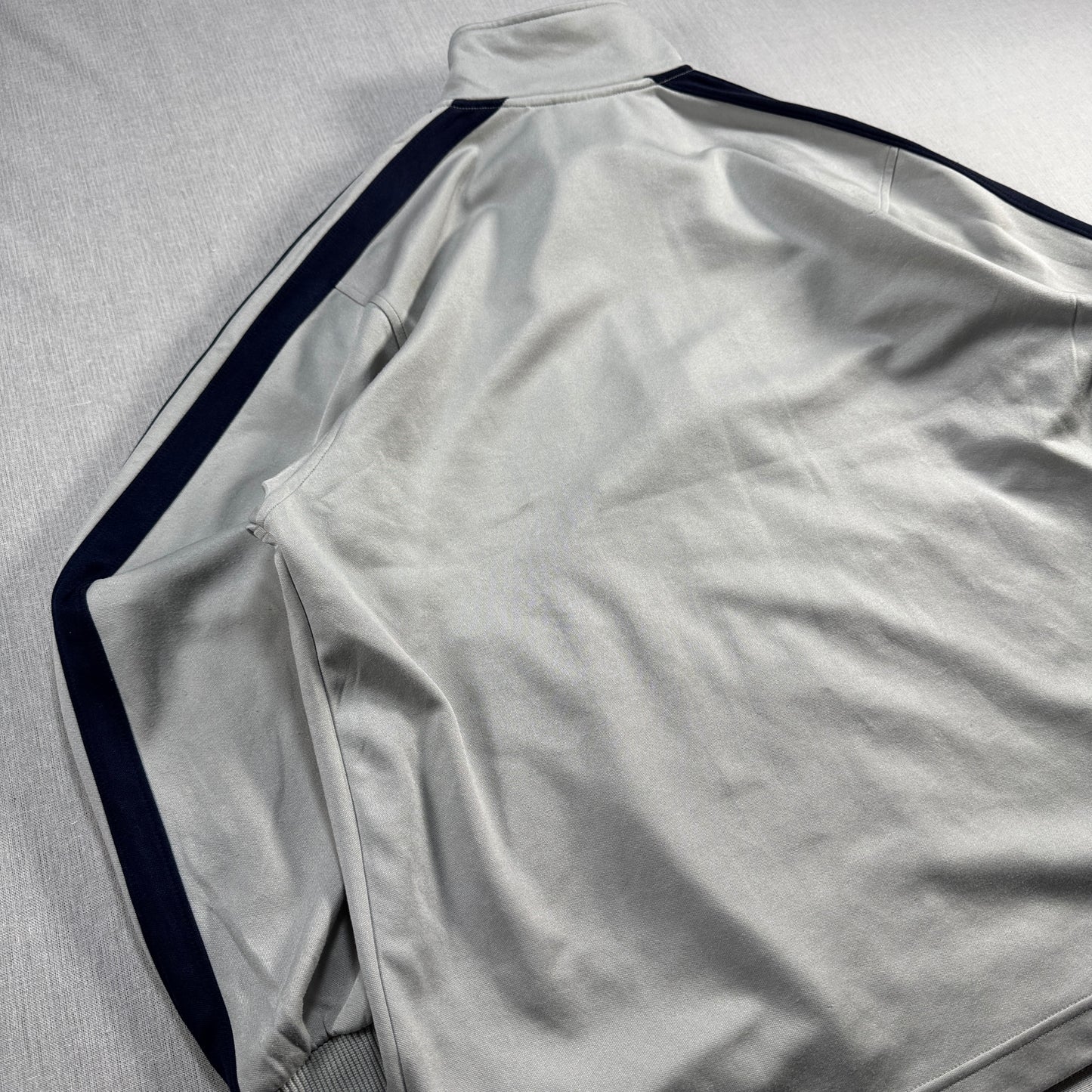 90s アディダス adidas トラックジャケット パフォーマンスロゴ グレー L ad-u-2505-050