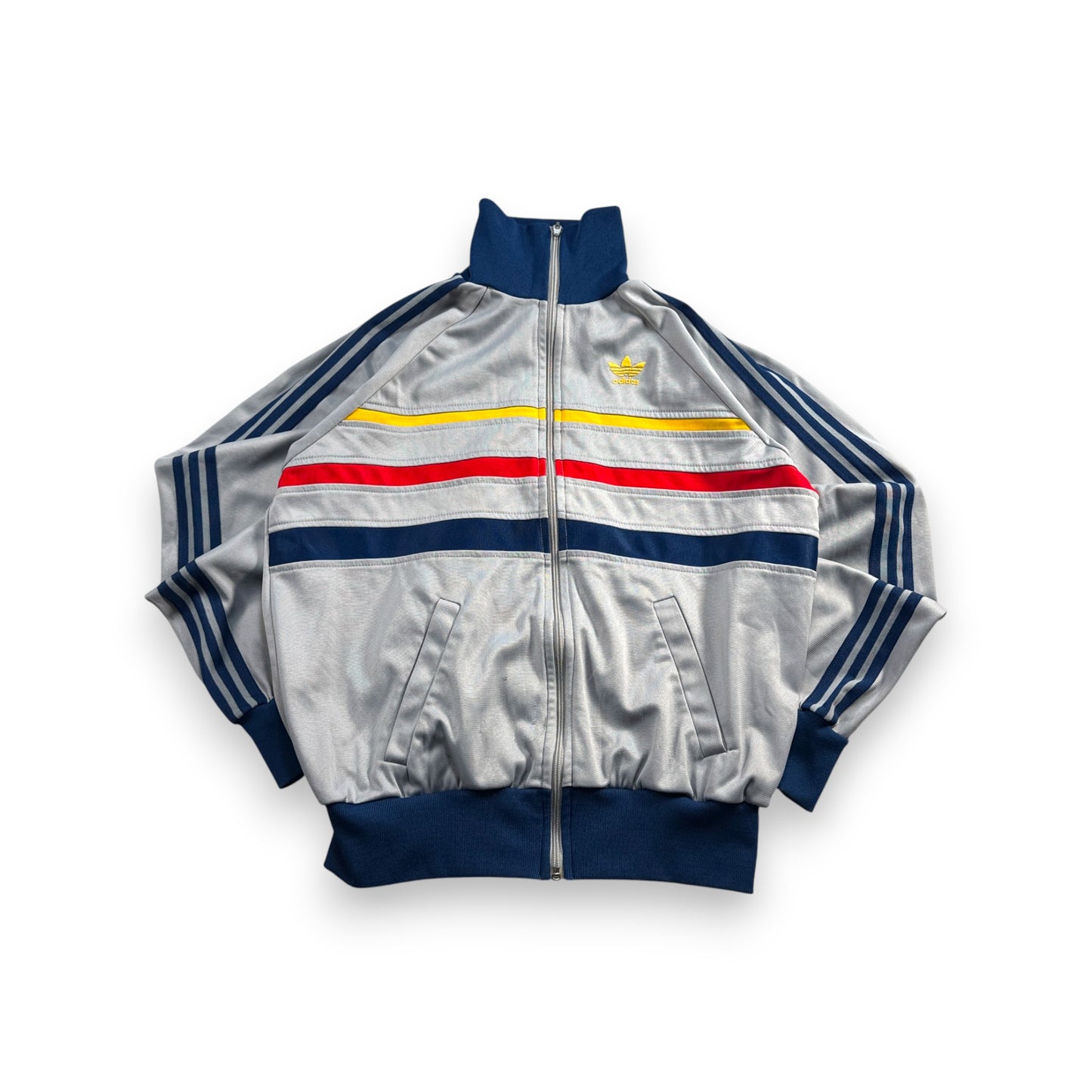 70s 80s  アディダス  adidas トラックジャケット フランス VENTEX社製 グレー ad-u-2505-049