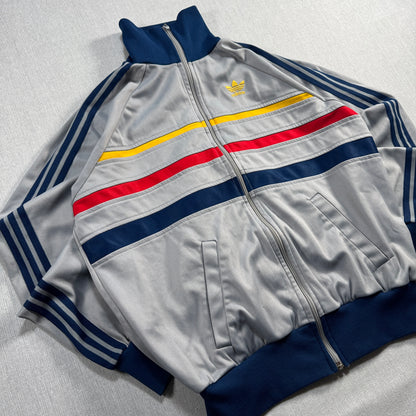 70s 80s  アディダス  adidas トラックジャケット フランス VENTEX社製 グレー ad-u-2505-049