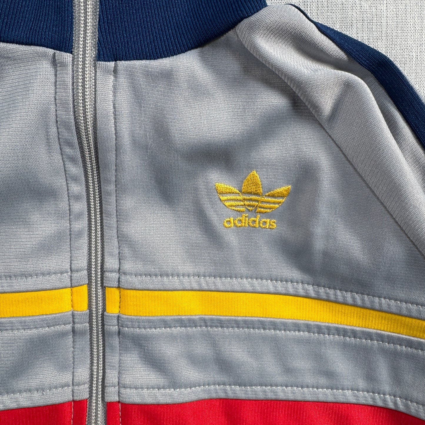 70s 80s  アディダス  adidas トラックジャケット フランス VENTEX社製 グレー ad-u-2505-049