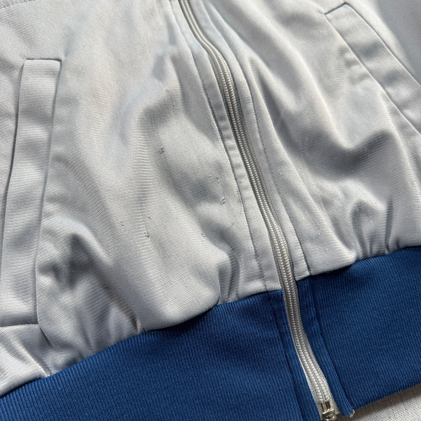 70s 80s  アディダス  adidas トラックジャケット フランス VENTEX社製 グレー ad-u-2505-049