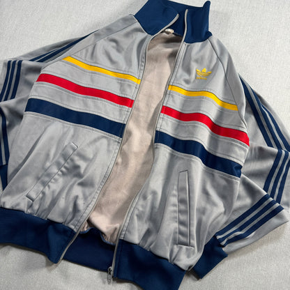70s 80s  アディダス  adidas トラックジャケット フランス VENTEX社製 グレー ad-u-2505-049