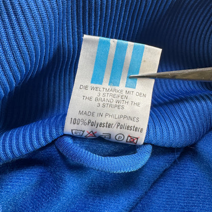 90s アディダス adidas トラックジャケット 青 ジャージ ad-u-2505-048