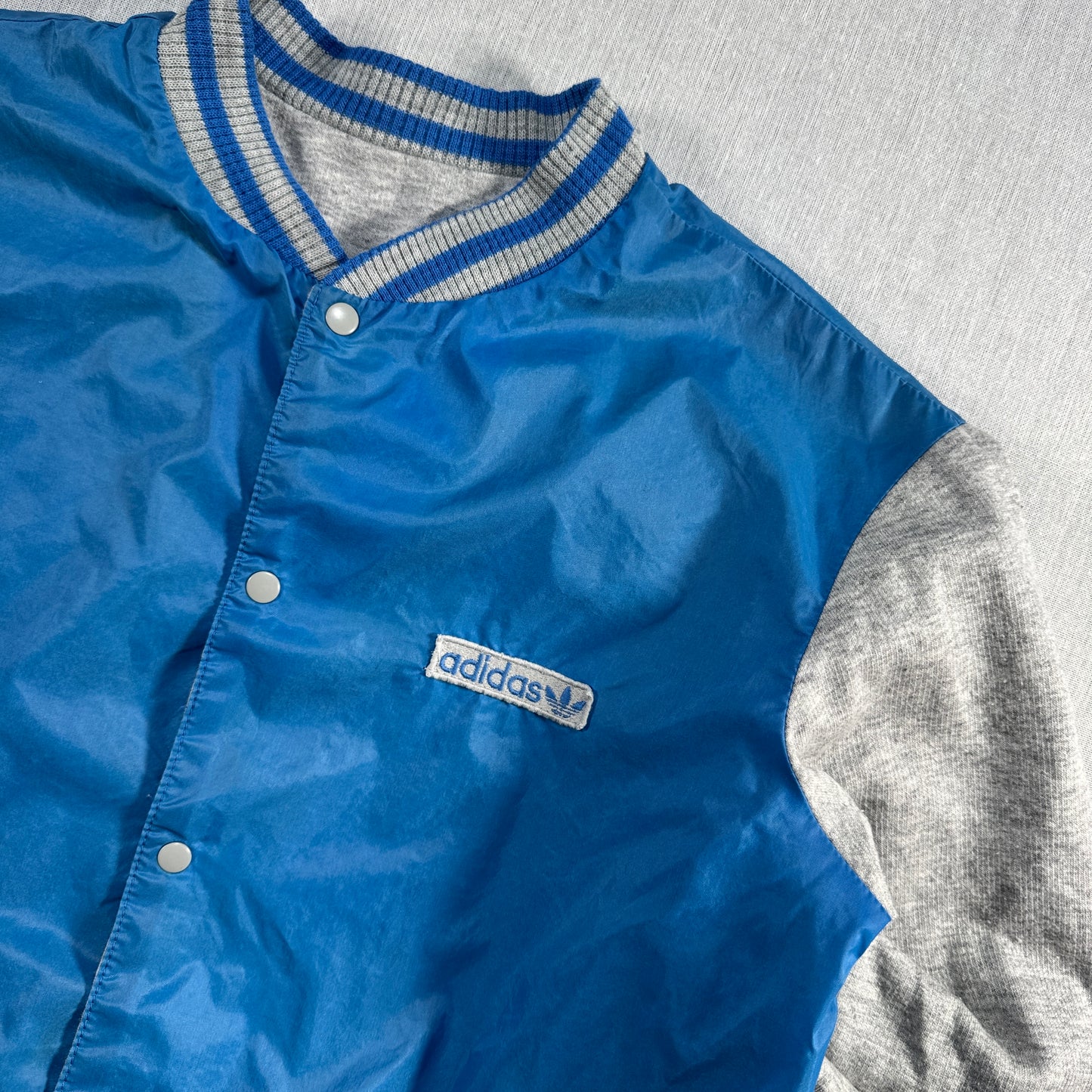 70s 80s  アディダス  adidas ナイロンジャケット リバーシブル フランス VENTEX社製 ad-u-2505-047