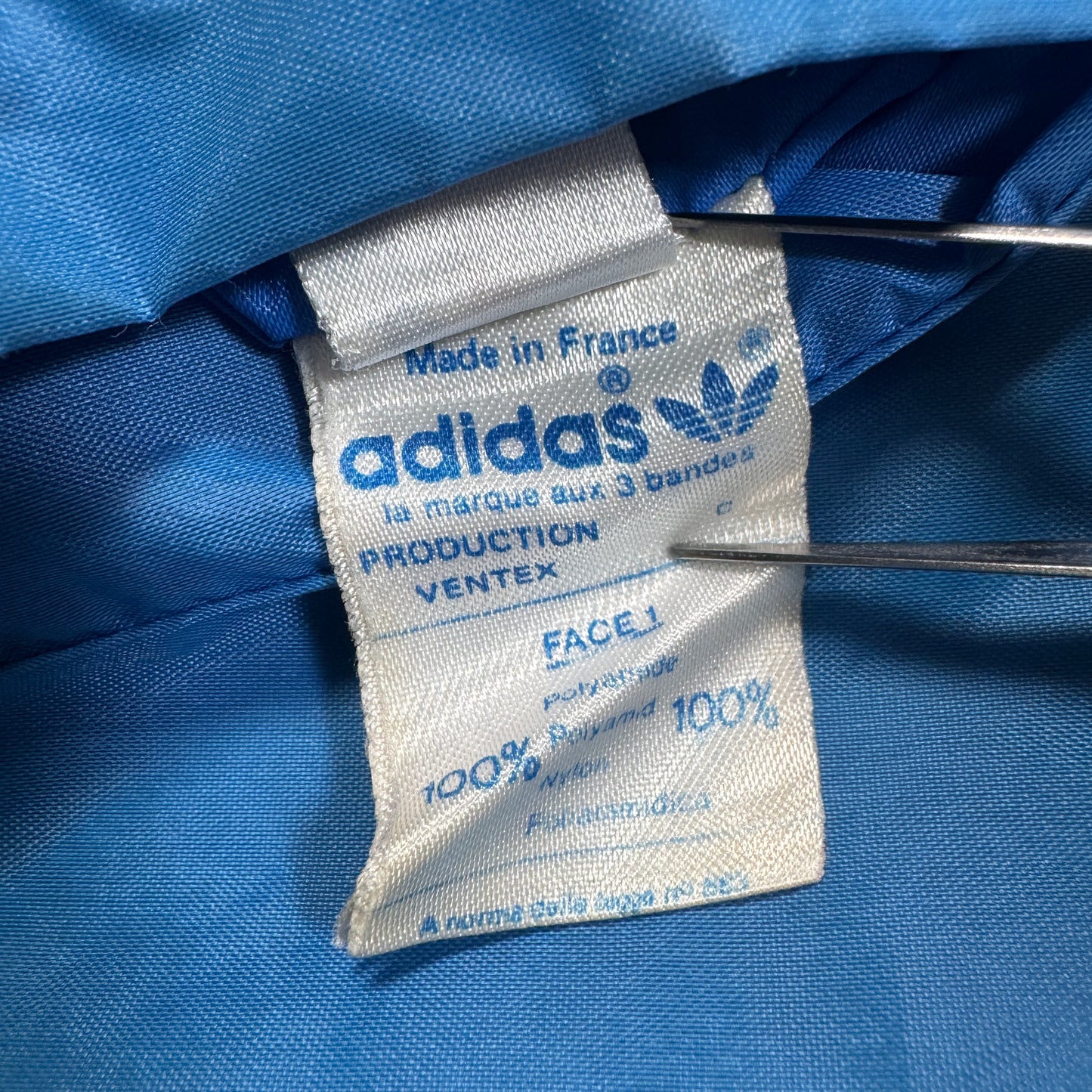 70s 80s  アディダス  adidas ナイロンジャケット リバーシブル フランス VENTEX社製 ad-u-2505-047