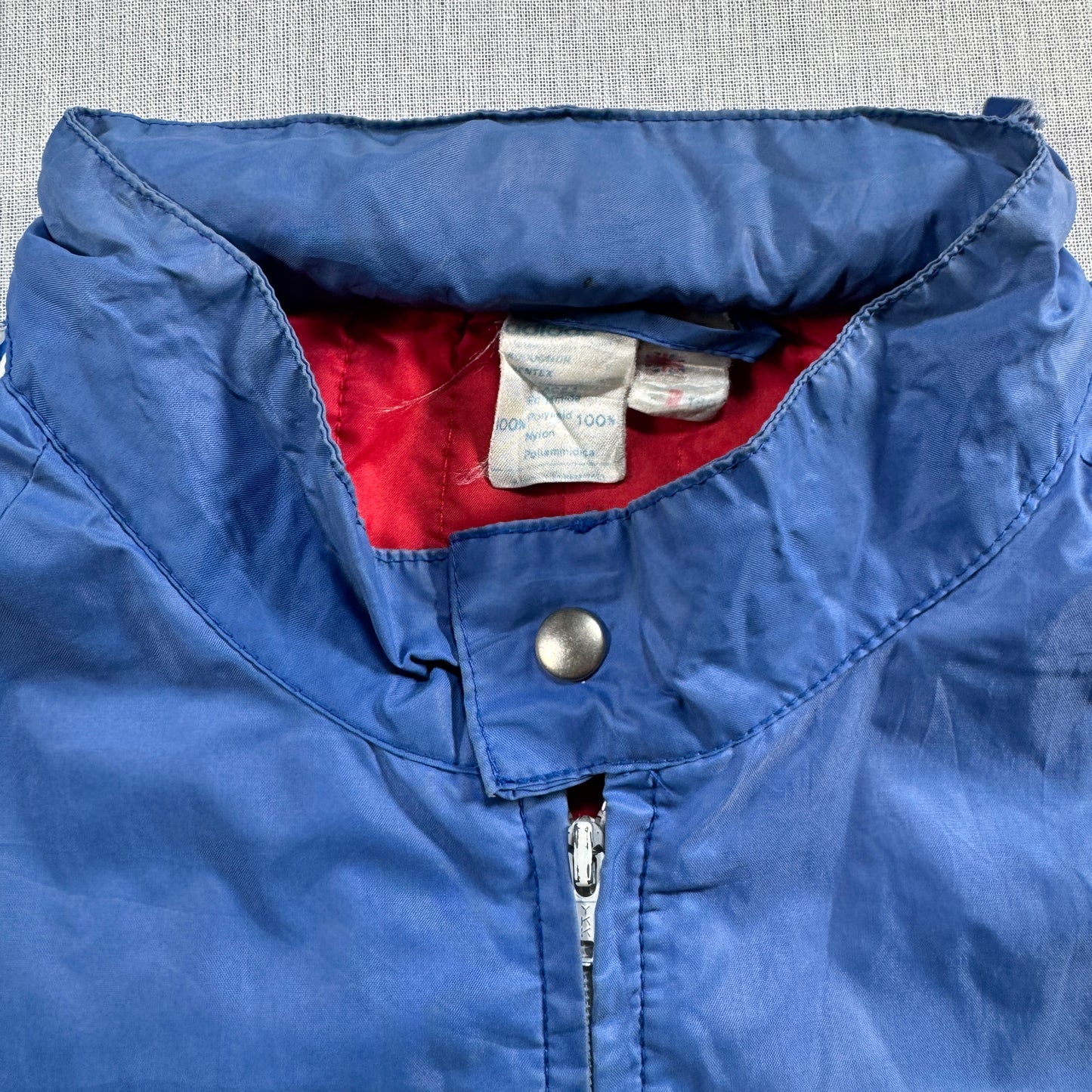 70s 80s アディダス adidas ナイロンジャケット ブルー VENTEX ad-u-2505-046