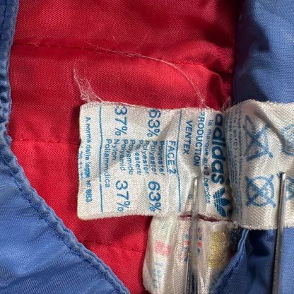 70s 80s アディダス adidas ナイロンジャケット ブルー VENTEX ad-u-2505-046