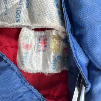 70s 80s アディダス adidas ナイロンジャケット ブルー VENTEX ad-u-2505-046