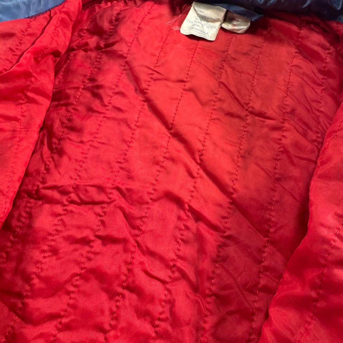 70s 80s アディダス adidas ナイロンジャケット ブルー VENTEX ad-u-2505-046