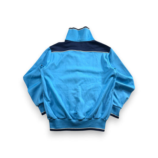 70s アディダス adidas トラックジャケット 水色 L 西ドイツ製 ad-u-2505-045