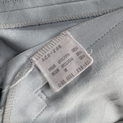 80s アディダス トラックジャケット club adidas デサント製 グレー ネイビー ad-u-2505-044