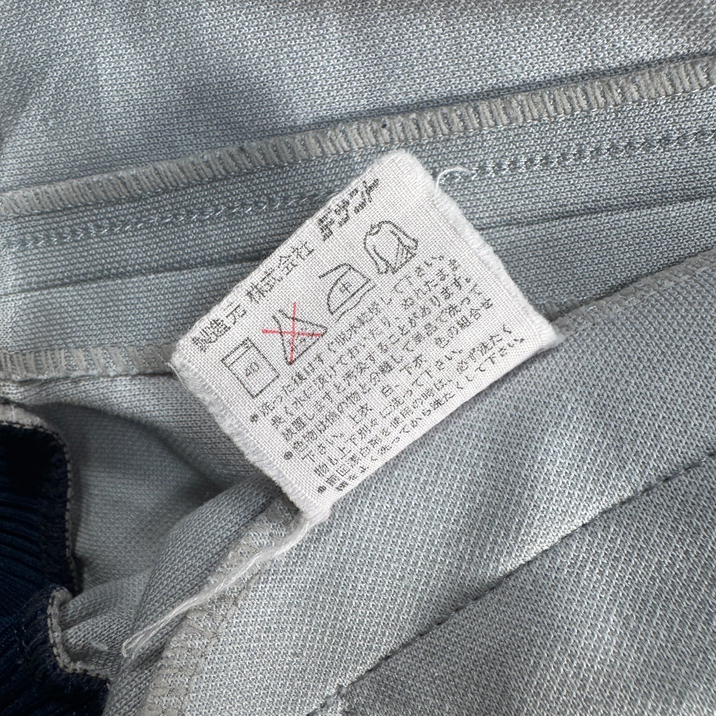 80s アディダス トラックジャケット club adidas デサント製 グレー ネイビー ad-u-2505-044