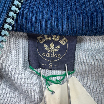 80s アディダス トラックジャケット club adidas デサント製 グレー ネイビー ad-u-2505-044